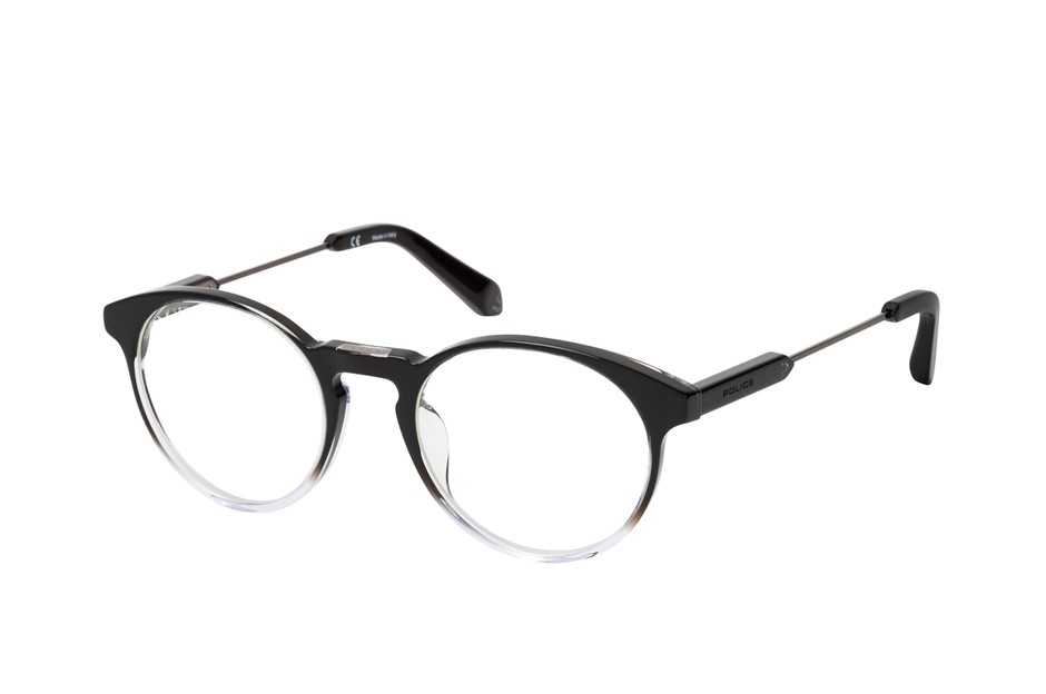 POLICE Lewis 10 Glasses Frames, 50-20-145, Black (0W40), SPLA31. RRP: $99.9