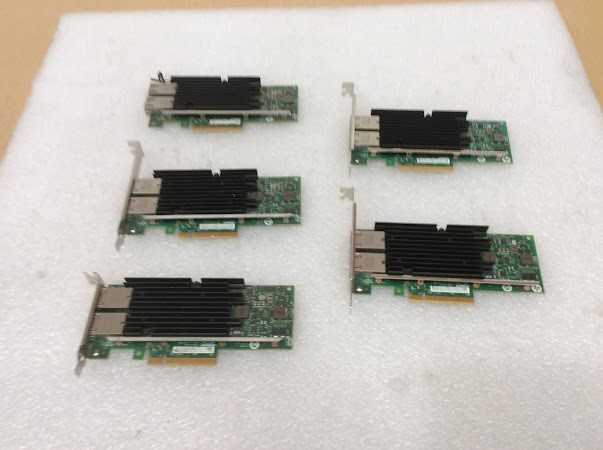 Intel Ethernet Converged X540-T2&HP Ethernet 10Gb 2-port 561T (Lot of 5)