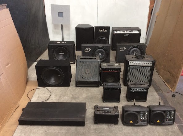 Sony Mixed Brand and Model Audio System/Speaker/Guitar Amps