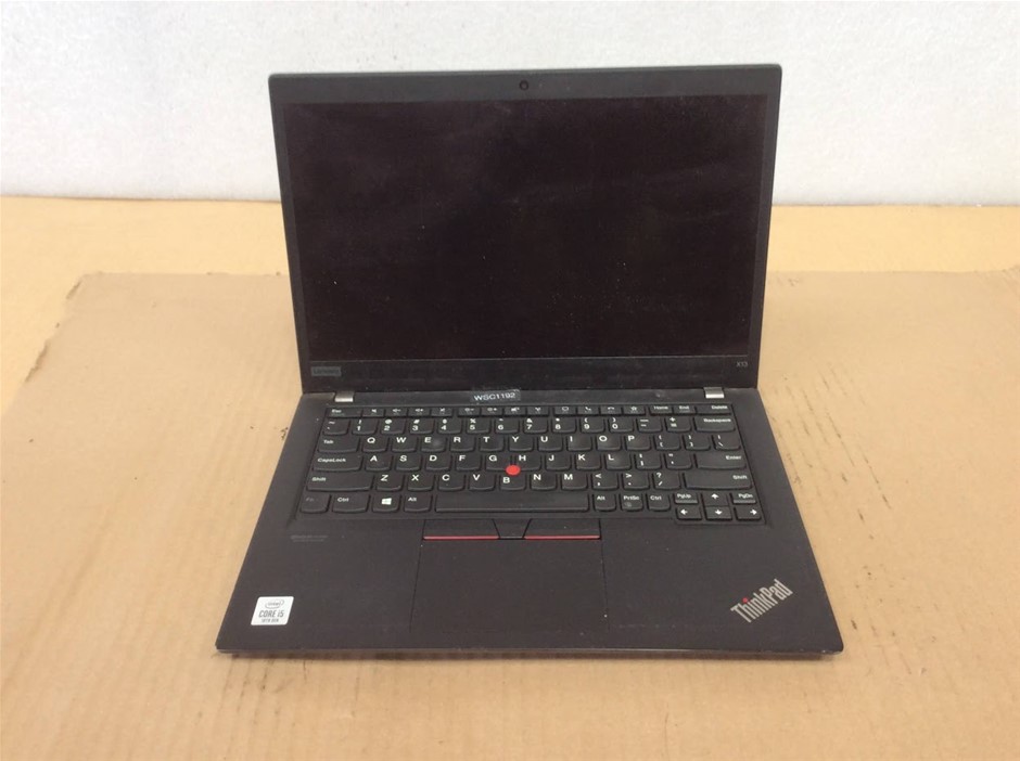 LENOVO THINKPAD X13 Laptop I5-10210U 8GBRAM 256GB Black