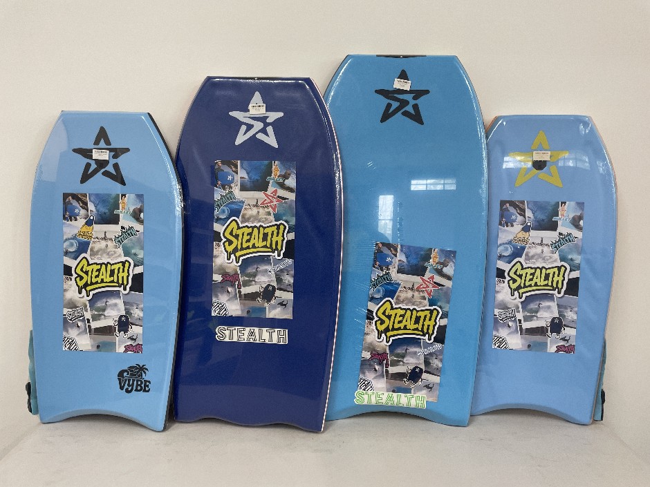 4x Stealth Boogie Boards
