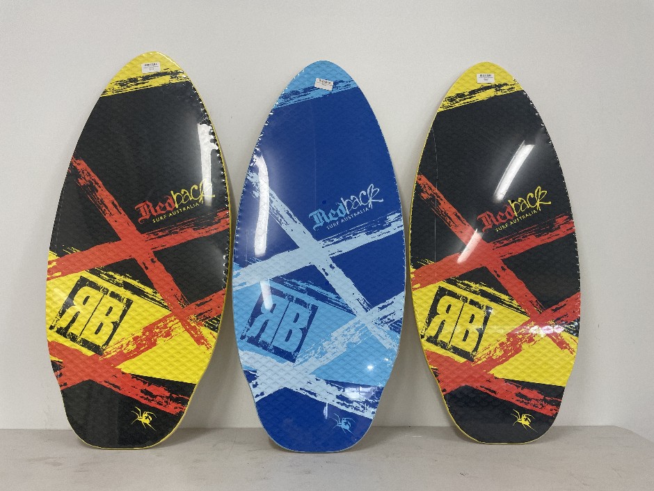 3x 41” Redback Traction Skim Boards