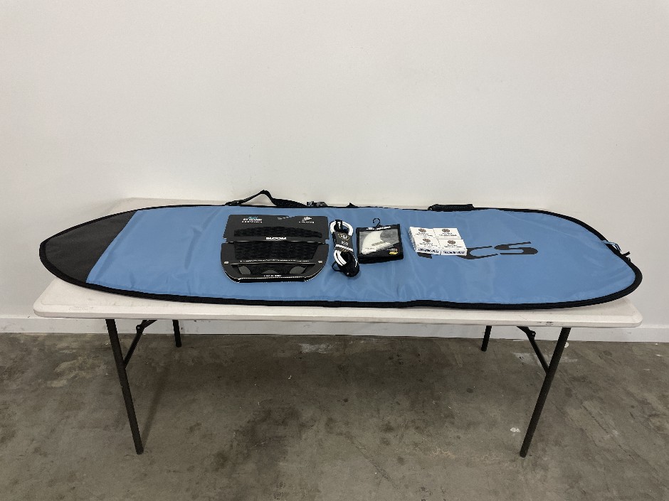 6’3” FCS Surfboard Bag and Accessories