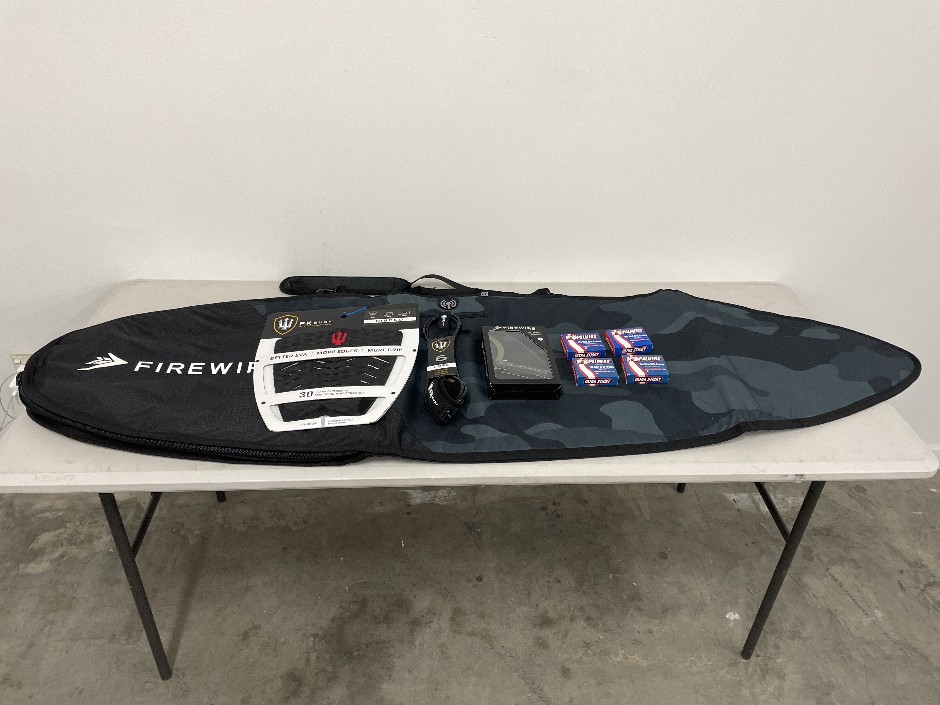 6’3” FireWire Surfboard Bag and Accessories