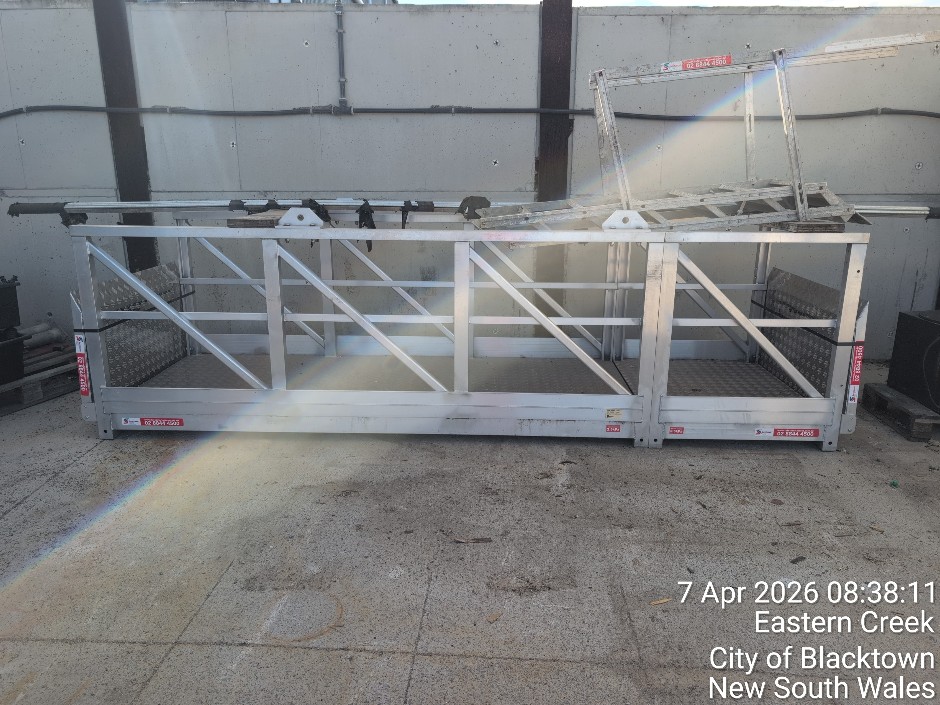 <p>SUSPENDED WORKING PLATFORM (Site ID: 100)</p>