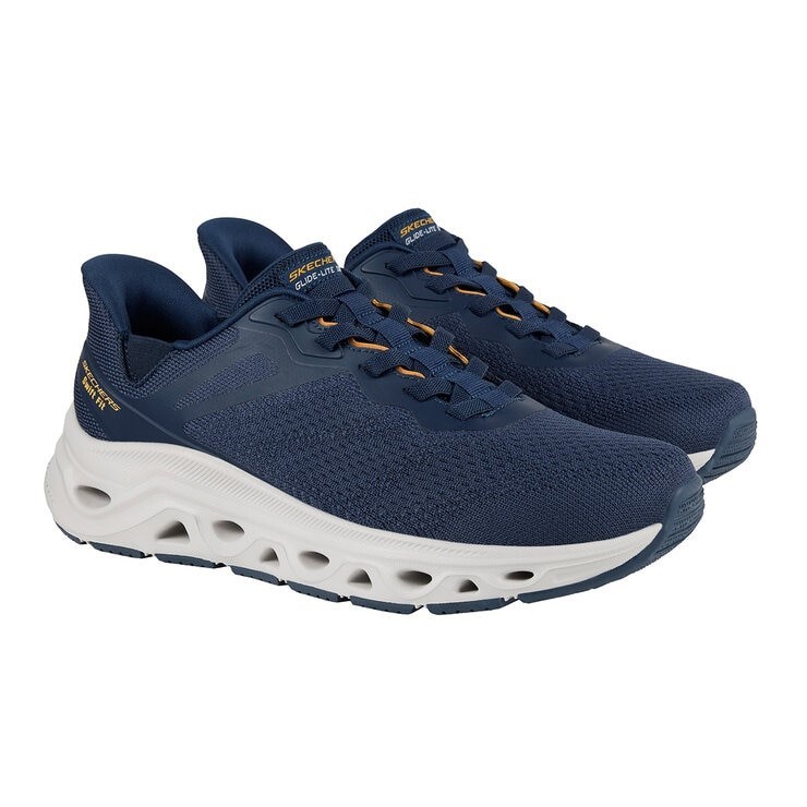 SKECHERS Men's Glide Lite Shoes, Size US11, Navy (NVY), 255047. Buyers Not