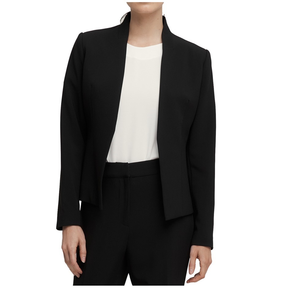 COOPER ST. Womens Suit Blazer, Size 6, Polyester, Black. Buyers Note - Dis