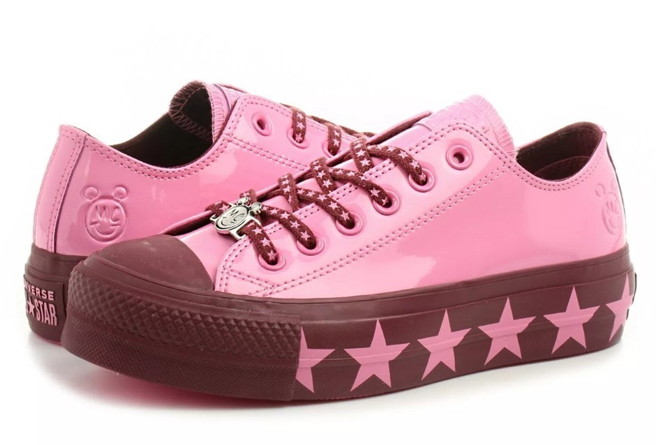 CONVERSE Womens Miley Cyrus x Chuck Taylor All Star Lift Ox, Size US 6.5 /