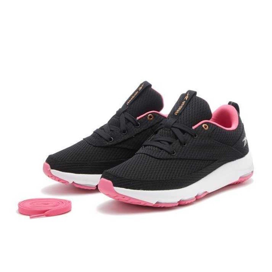 REEBOK Women's Cloudride DMX 5.0 Shoes, Size US 6.5, Black/SesoPink/White,