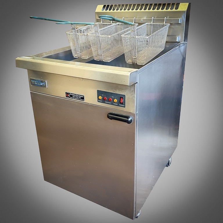 Waldorf Turbo Gas Single Pan Fryer 3 Baskets