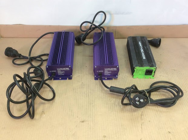Digi-Lumen 600W HPS/MH&Lumatek 600W Digital Ballasts (Lot of 3)