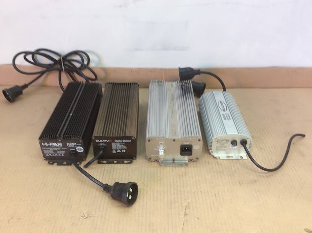Lucius Maximus & Hortitek & Cultiv8 & Hi-Par Digital Ballasts (Lot of 4)