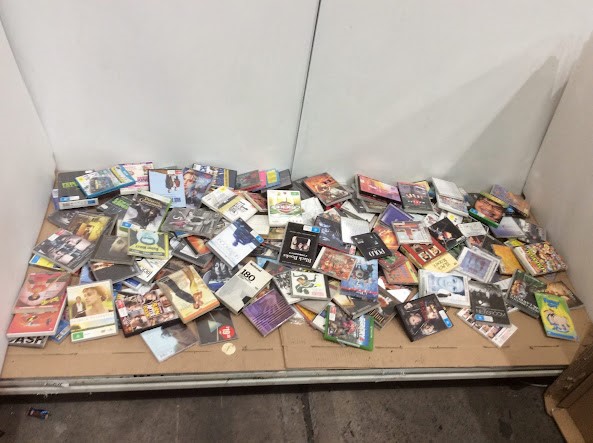 Mixed Assorted DVD / VCD / CD Movies