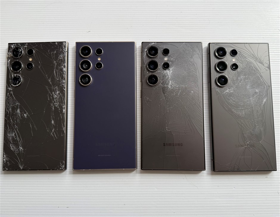 Samsung Galaxy S24 Ultra 512Gb / 256Gb - For Parts (Lot of 4)