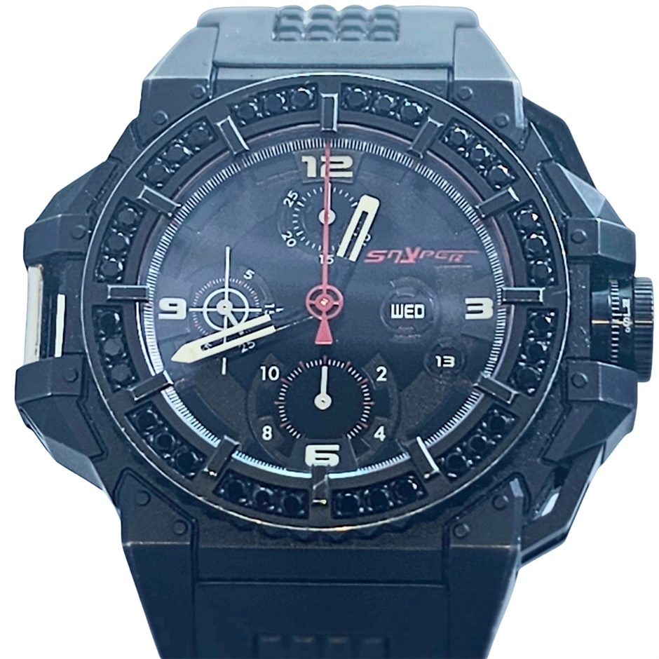 Snyper 1 Chronograph Black Diamond 43mm WxO