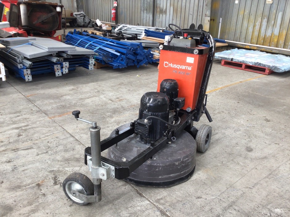 <p>Husqvarna PG 820 RC Concrete Grinder</p>