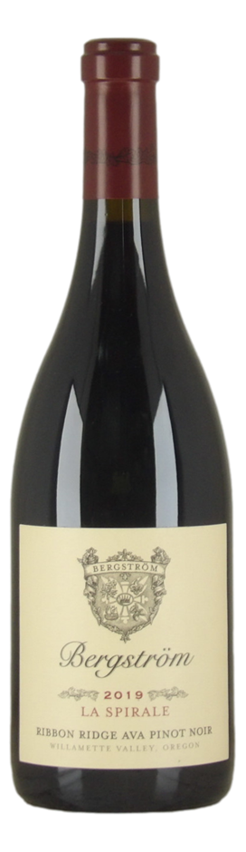 Bergstrom La Spirale Ribbon Ridge Pinot Noir 2019 (1x 750mL), Oregon.