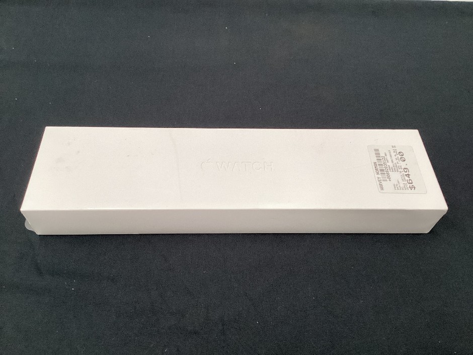 Apple Watch Series 6 44mm Space Grey Aluminium Black Sport Band GPS Smar