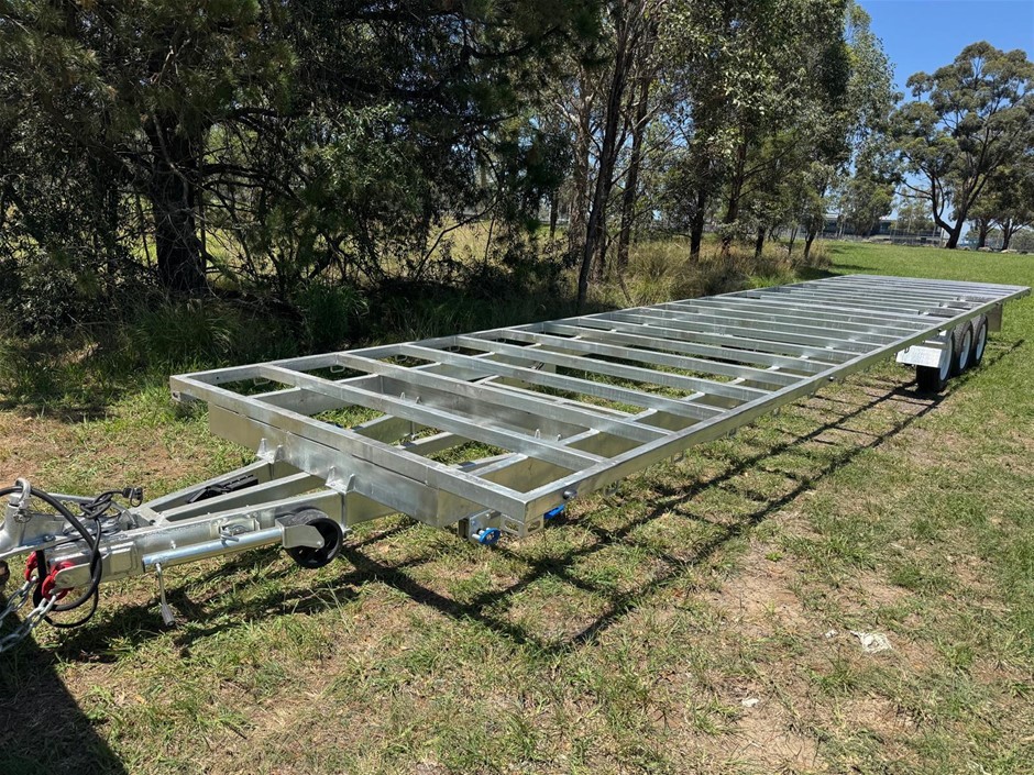 Flat Trailer Tri-Axle 12m - 2026 Unused