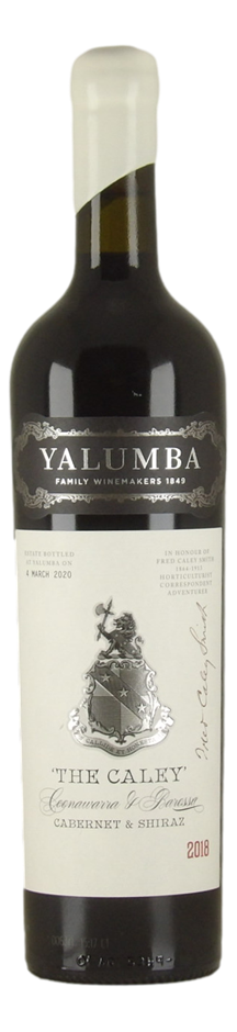 Yalumba The Caley Cabernet Shiraz 2018 (1x 750mL), Barossa Valley.