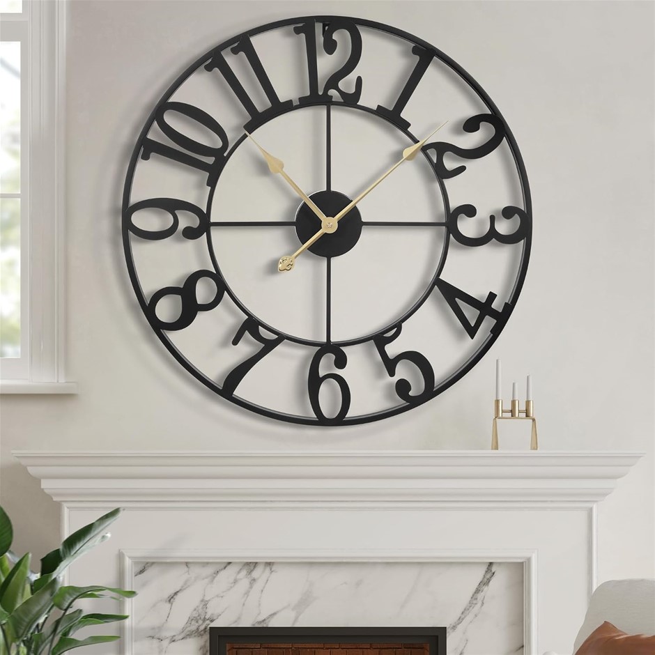 LEIKE Large Wall Clock