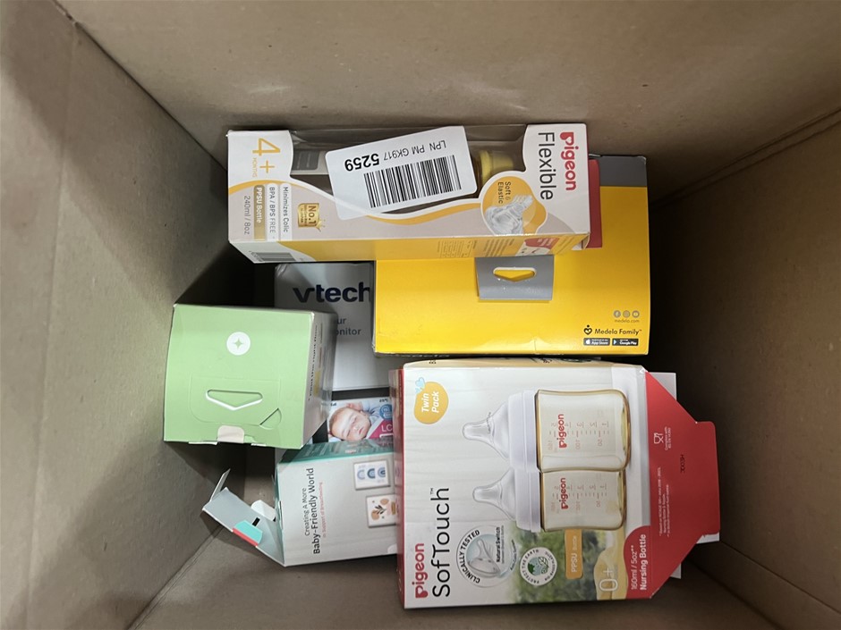7 x Assorted Baby Products. NB: Photo as is. Some Not in Original Packaging
