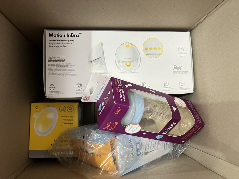 4 x Assorted Baby Products. NB: Photo as is. Some Not in Original Packaging