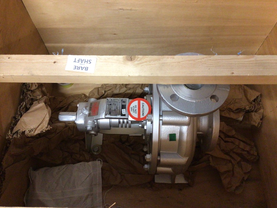 <p>Sterling Heat Transfer Bare Shaft Pump</p>