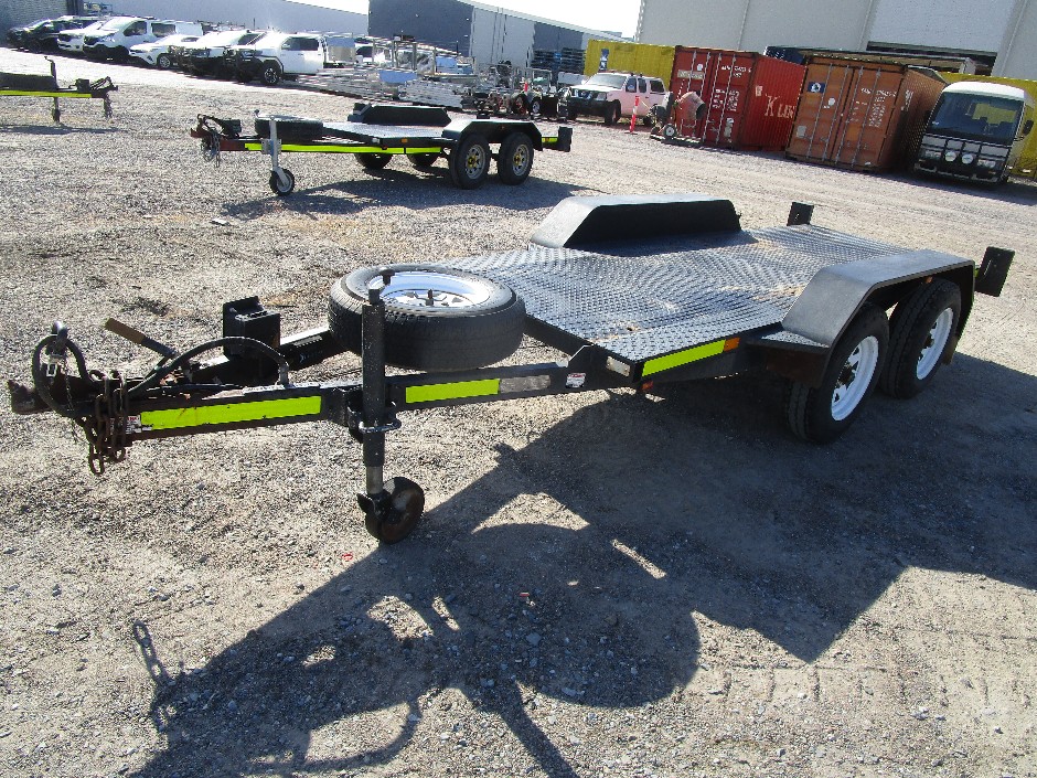 2019 dual axle plant and machinery trailer