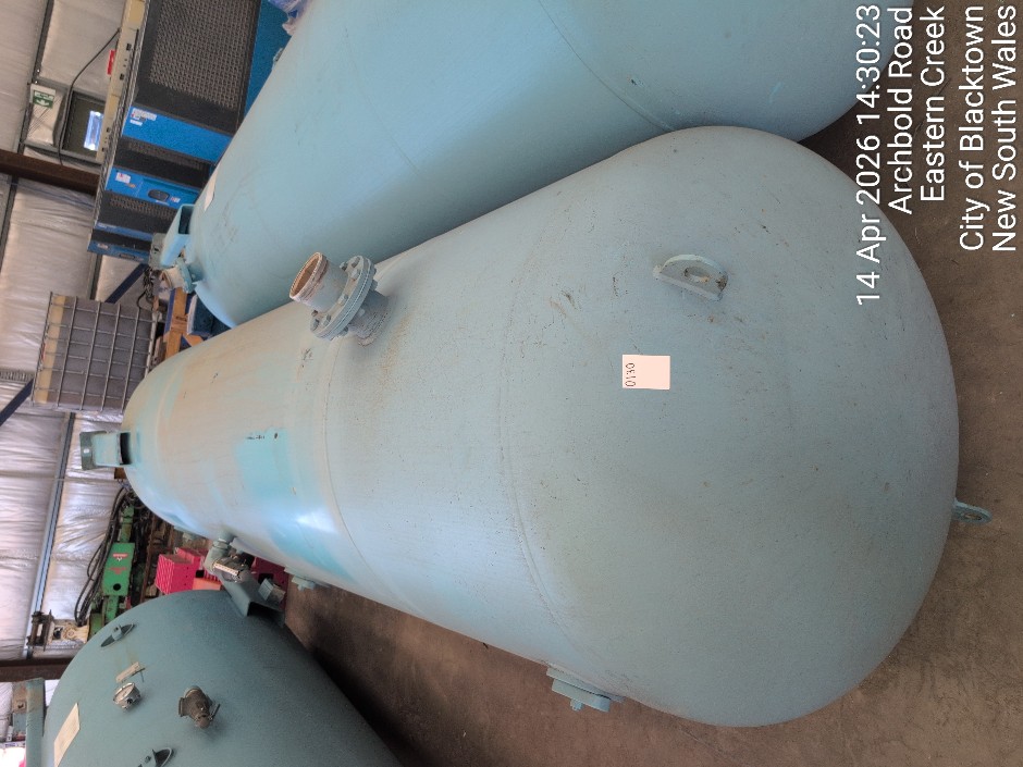 <p>PRESSURE VESSEL - 5000Lt (Site ID: 130)</p>