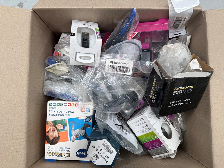 Assorted Box of Childrens Watches. NB: Items may not be in original packagi