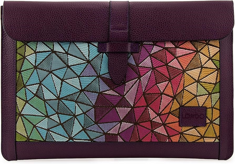 LONDO Top Grain Leather MacBook Bag Laptop Sleeve for MacBook Pro/ MacBook