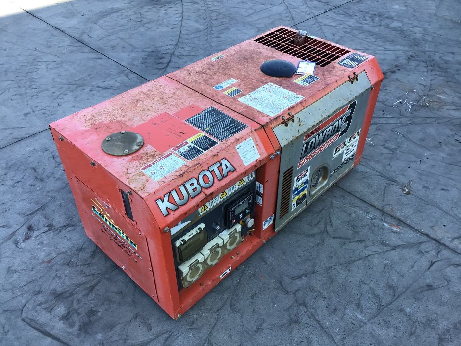 <p>Kubota GL9000D-AU-B Generator</p>