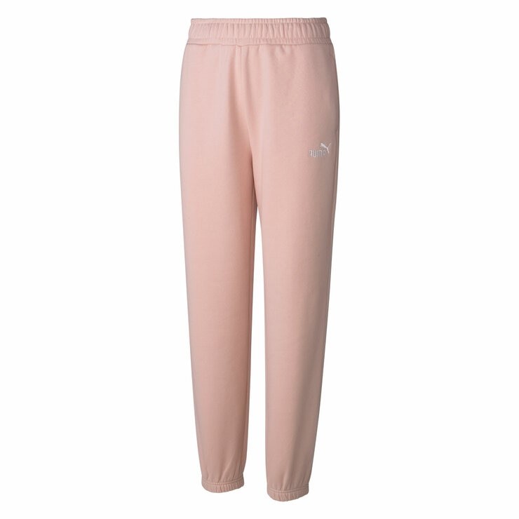 PUMA Women's ESS No.1 Logo Fleece Pant, Size L, Rose Quartz (92), 135599.