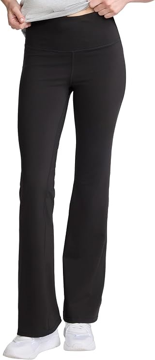 CHAMPION Women's Flare Leggings, Size XL, Black, M59452. Buyers Note - Dis