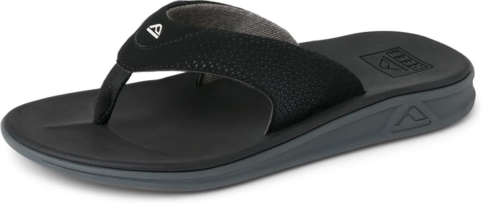 REEF Men's Rover Sandal, US5/EU36, Black, RF002295BLA. Buyers Note - Disco