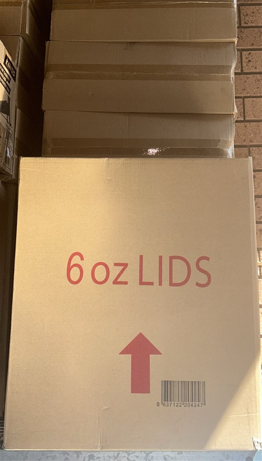 10x Boxes 6oz Coffee Cup Lids