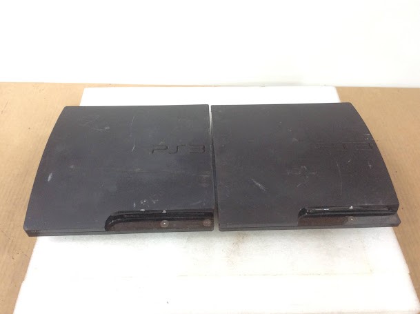 Sony Playstation 3 CECH-2102A&CECH-2502B Console (Lot of 2)