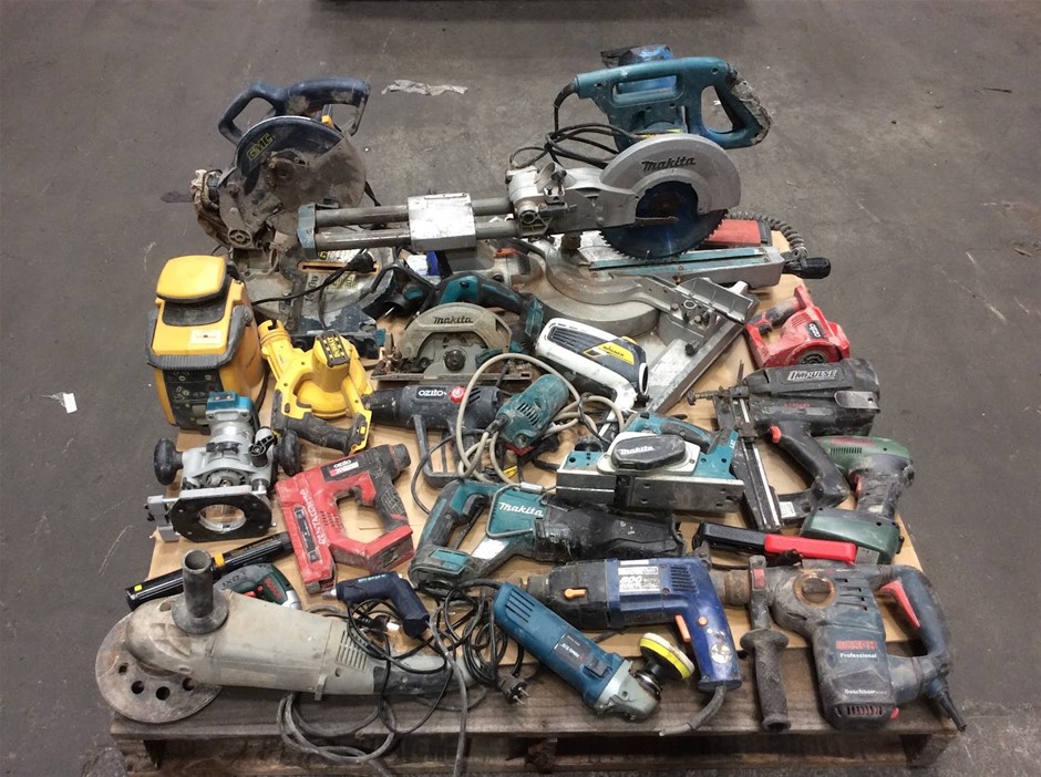 Mixed Brand Power Tools & Workshop Equipment