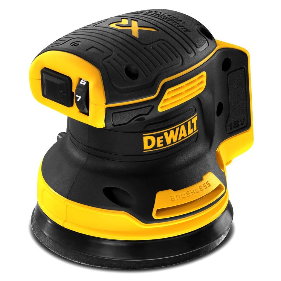 2 x DeWALT 18V XR Li-ion Cordless Brushless 125mm (5") Random Orbital Sande