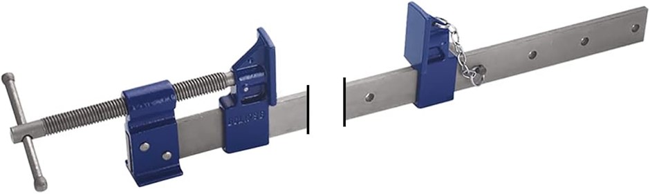 ECLIPSE Professional Sash Clamp, Heavy-Duty 915 mm Bar, Up to 1.9 T Clampin