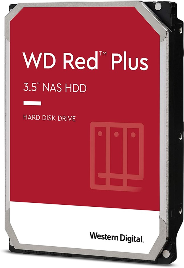 WESTERN DIGITAL 4TB Red NAS Hard Disk Drive, SATA 6 Gb/s 64MB Cache 3.5", W