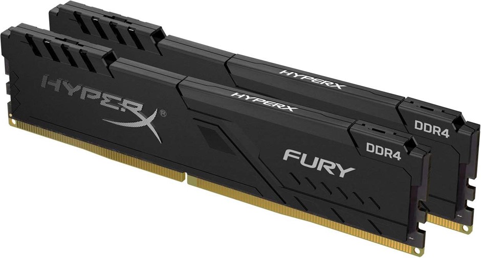 HYPERX Fury Black 32GB 3200MHz DDR4 CL16 DIMM (Kit of 2) HX432C16FB4K2/32.