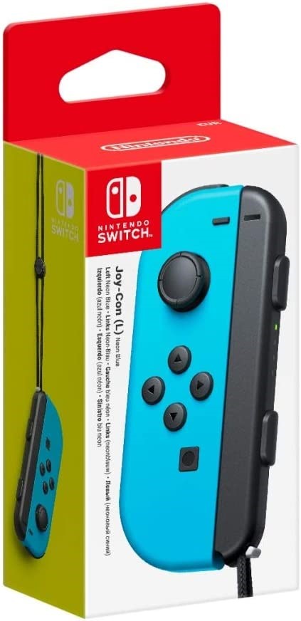 Nintendo Switch Joy-Con Controller Left, Neon Blue. NB: Missing Accessories