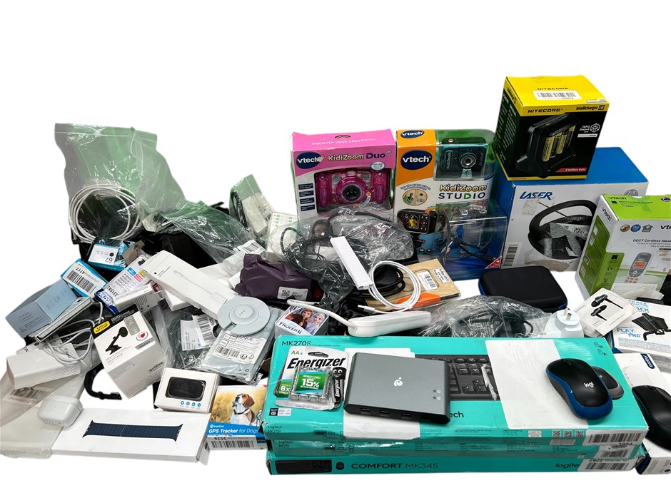 Assorted Electronics & Accessories. (Big Box) NB: Products Are Untested/Con
