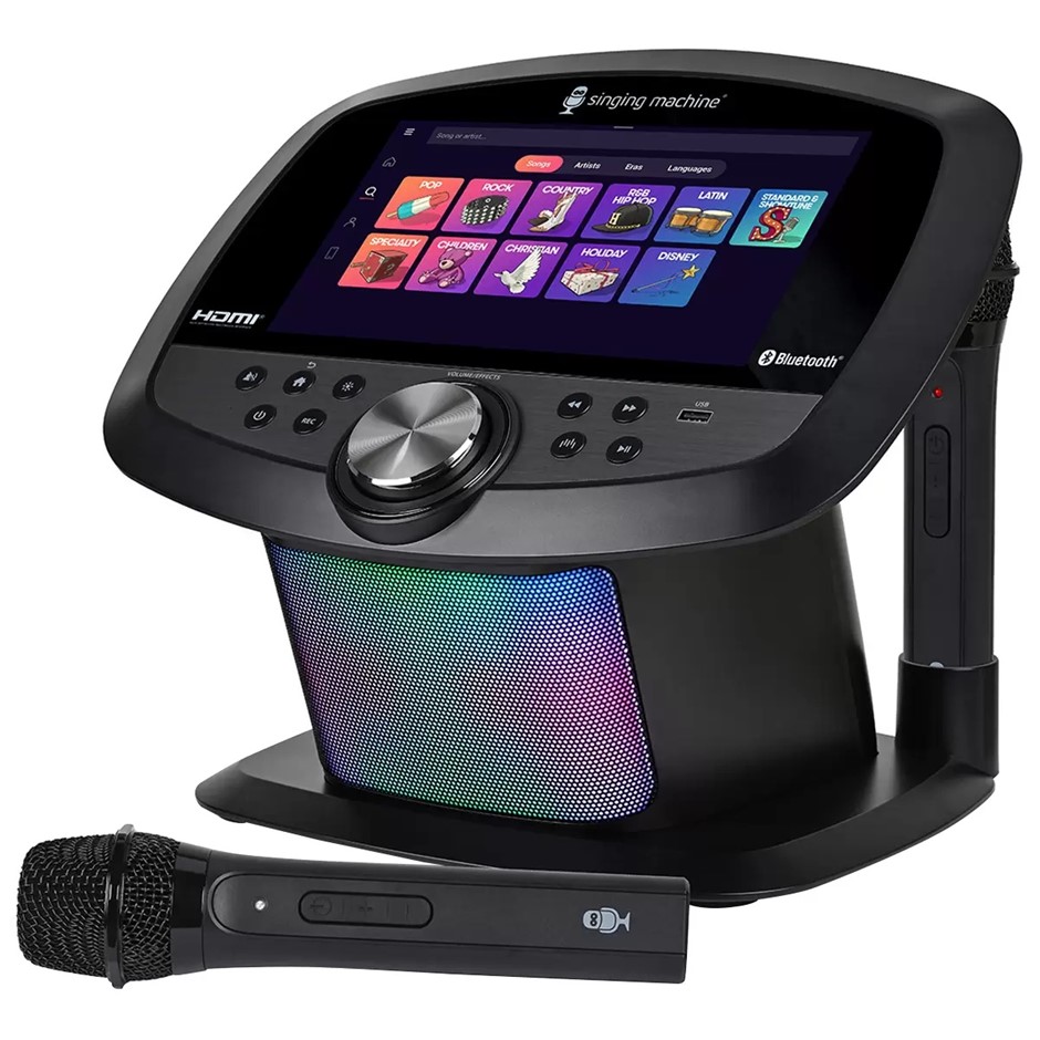 Singing Machine Wi-Fi Karaoke Hub ISM9025. NB: Missing Power Cable, Not In