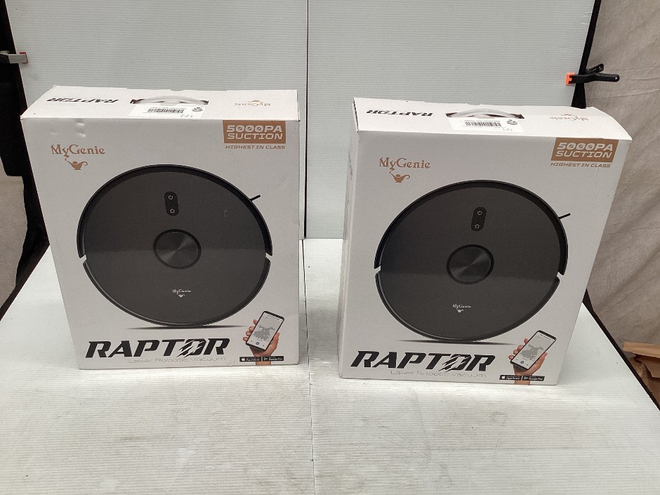 MyGenie Raptor Laser Robot Vacuum