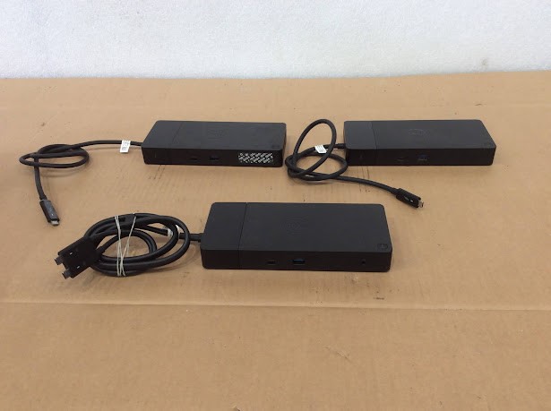 Dell WD19TBS&WD22TB4&WD19DC Docking Station (Lot of 3)