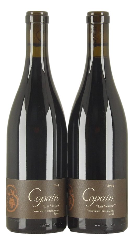 Copain Les Voisins Syrah 2014 (2x 750mL), California.