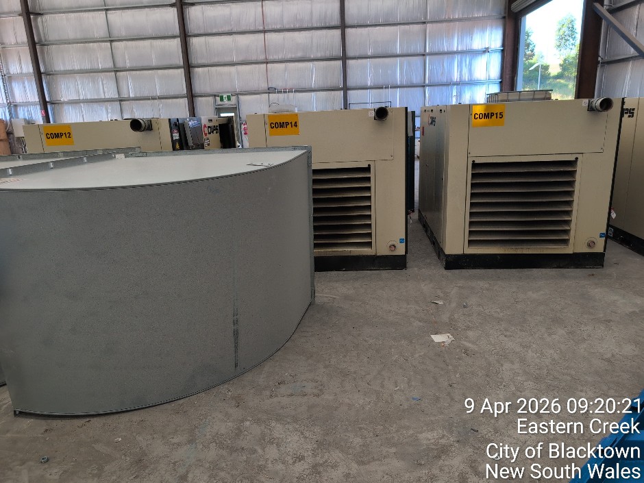 <p>110kw Air Compressor (Site ID: 2.03)</p>